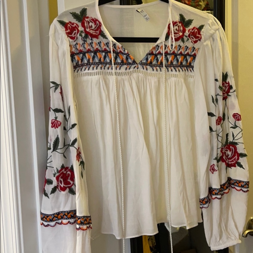 Floral blouse perfect for summer